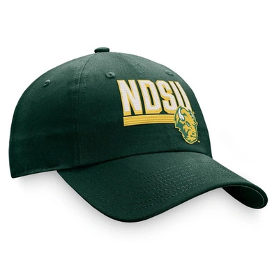 Shop Top Of The World Green Ndsu Bison Slice Adjustable Hat
