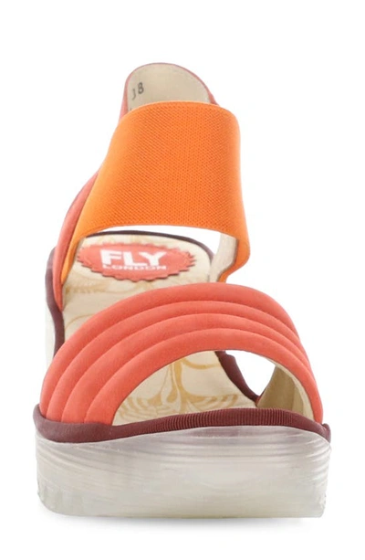FLY LONDON FLY LONDON YIKO PLATFORM WEDGE SANDAL 