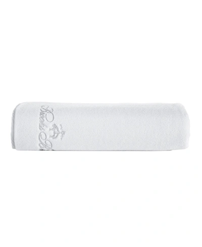Shop Brooks Brothers Contrast Frame Bath Sheet In White
