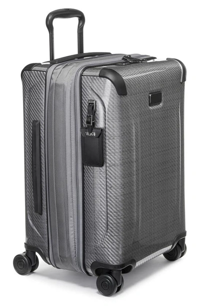 Shop Tumi International Expandable 4 Wheeled Carry-on Bag In Graphite