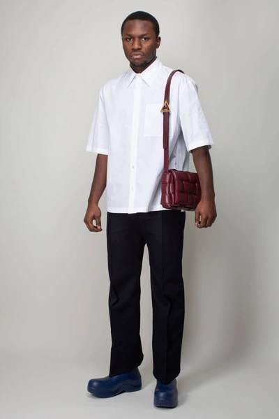 Shop Bottega Veneta Shirt Classic Cotton Poplin