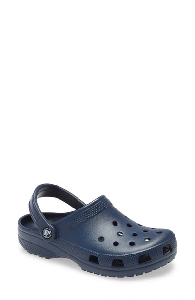 Crocs Classic Clog Sandals In Navy