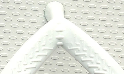 Havaianas High Light Wedge Flip Flops In White