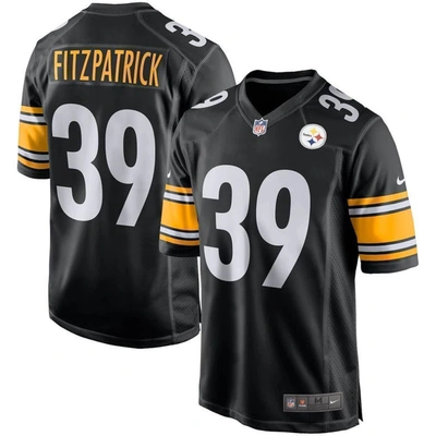 Shop Nike Minkah Fitzpatrick Black Pittsburgh Steelers Player Game Jersey