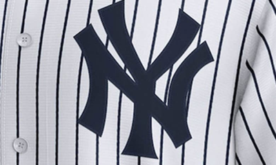 21014 Nike NEW YORK YANKEES Authentic Game 100% REAL NIKE Jersey White P/S  48
