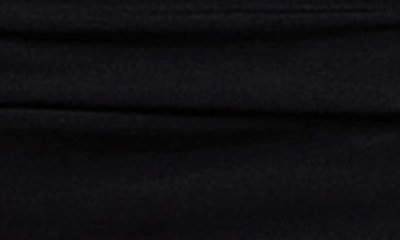 Shop Khaite Aerica Ruched Off The Shoulder Minidress In Black