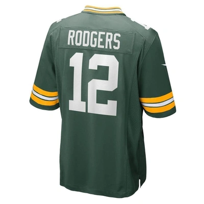 Shop Nike Aaron Rodgers Green Green Bay Packers Game Team Jersey