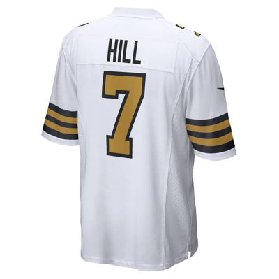 Nike Men's Nfl New Orleans Saints (taysom Hill) Game Football Jersey In  White