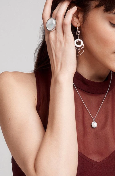 Shop Ippolita Rock Candy In Silver/ White Mother Of Pearl