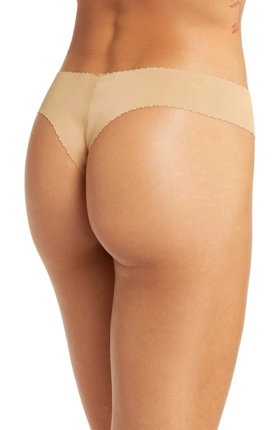 Shop Nude Barre Seamless Thong In 10am