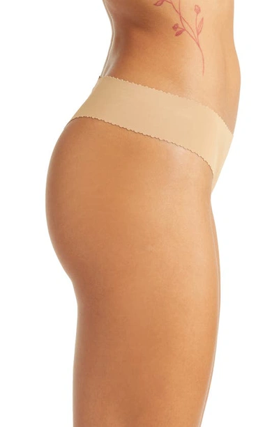 Shop Nude Barre Seamless Thong In 10am