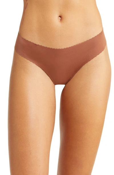 Shop Nude Barre Seamless Thong In 4pm