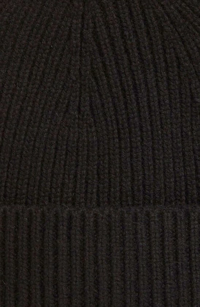 Shop Totême Rib Wool & Cashmere Beanie In Black