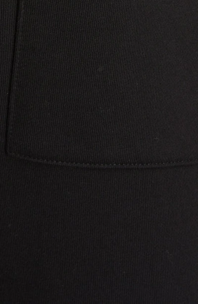 Shop Balmain Button Detail Drop Crotch Sweatpants In Black