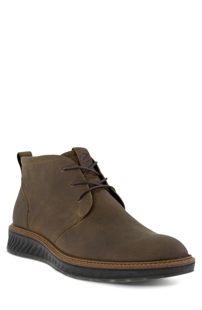 Shop Ecco St.1 Hybrid Gore-tex® Waterproof Chukka Boot In Nutmeg Brown