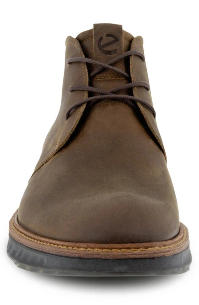 Shop Ecco St.1 Hybrid Gore-tex® Waterproof Chukka Boot In Nutmeg Brown