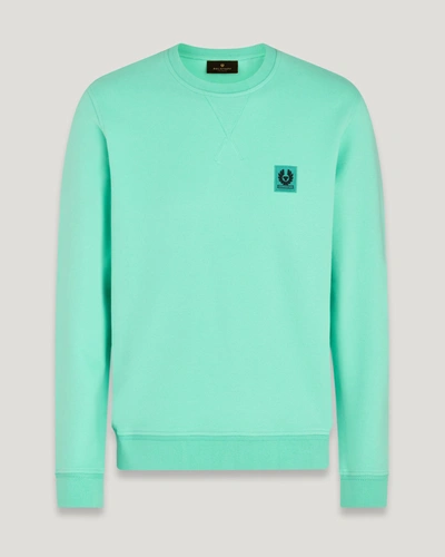Belstaff Sweatshirt In Ocean Green ModeSens