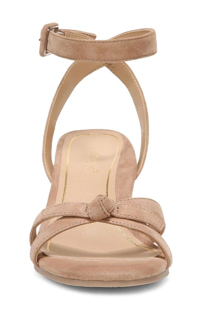 Vionic Rosabel Ankle Strap Sandal In Wheat