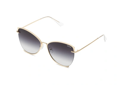 Shop Quay Dusk To Dawn In Gold,brown Polarized