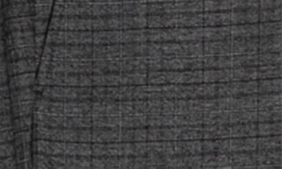 Shop Savile Row Co Charcoal Grey Shadow Plaid Peak Lapel Suit
