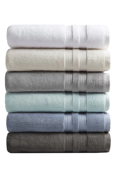 Beautyrest Plume 100% Cotton Feather Touch Towel 6-piece Set In Grey