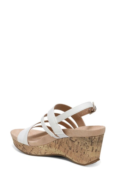 Shop Lifestride Discover Wedge Sandal In White