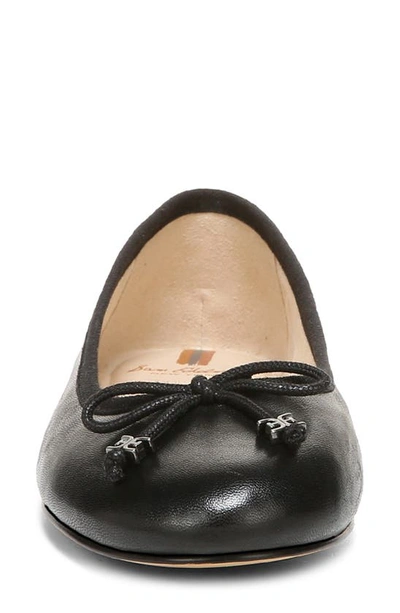 Shop Sam Edelman Felicia Luxe Flat In Black