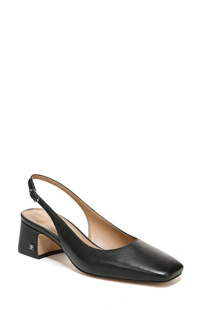 Shop Sam Edelman Terra Slingback Pump In Black