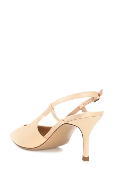 JOURNEE COLLECTION JOURNEE COLLECTION KNIGHTLY POINTED TOE SLINGBACK PUMP 
