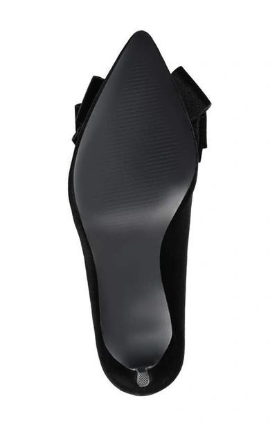 Journee Collection Crystol Pump In Black