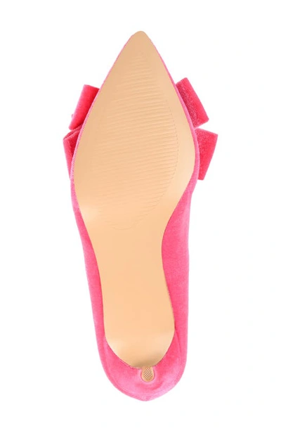 Journee Collection Crystol Pump In Pink