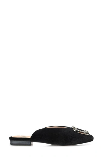 Journee Collection Sonnia Flat Mule In Black