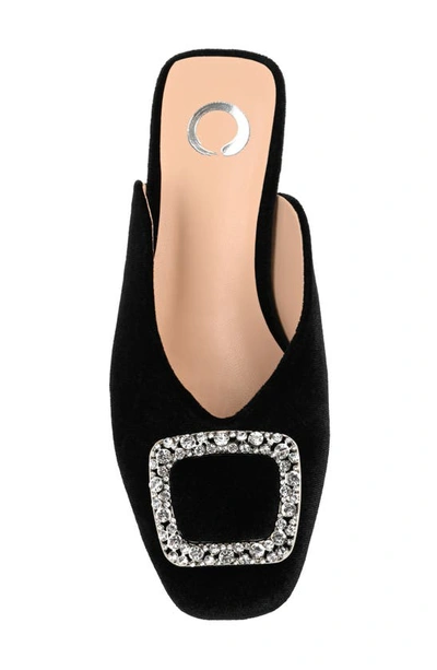Journee Collection Sonnia Flat Mule In Black