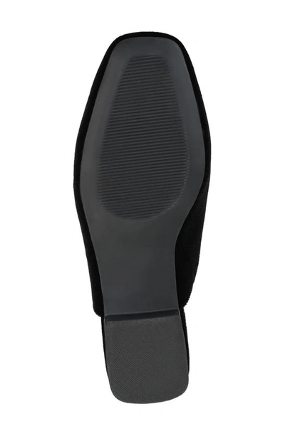 Journee Collection Sonnia Flat Mule In Black