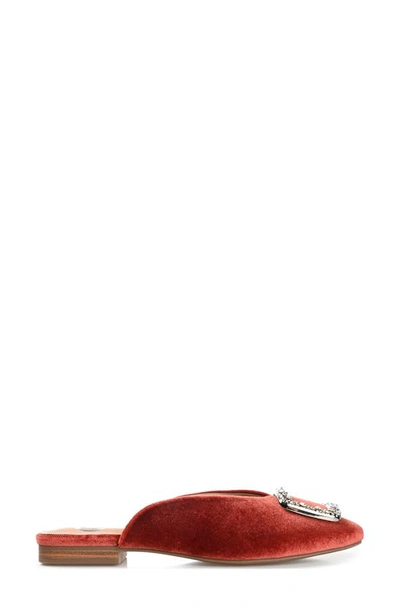 Journee Collection Sonnia Flat Mule In Rust