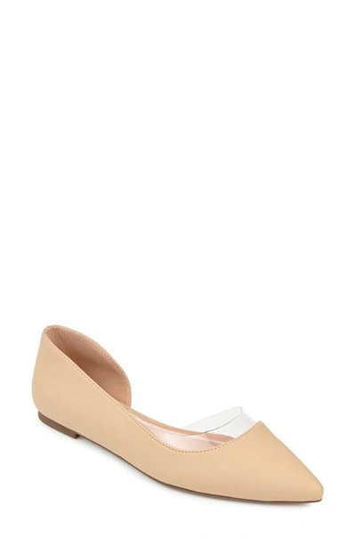 JOURNEE COLLECTION JOURNEE COLLECTION MIKKI POINTED TOE FLAT 