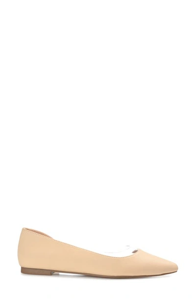 Journee Collection Collection Women's Mikki Flat In Tan