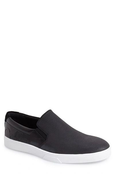 Calvin Klein ivo Slip on men In Black ModeSens