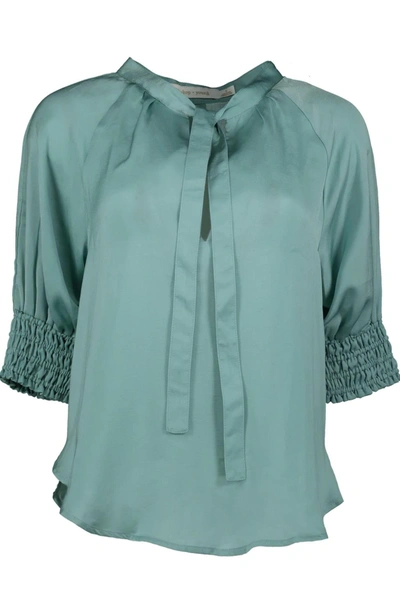 Shop Bishop + Young Harper Smock Top In Sea Glass In Green