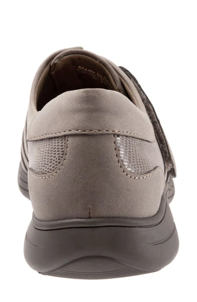 Shop Trotters Joy Slip-on Sneaker In Taupe Leather