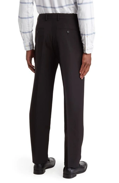 Shop Haggar Premium Comfort Classic Fit Dress Pants In Black