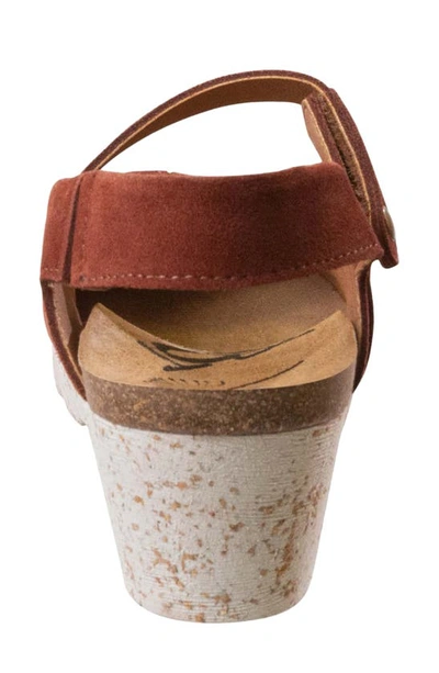 Shop Otbt Prog Water Resistant Wedge Clog In Rust