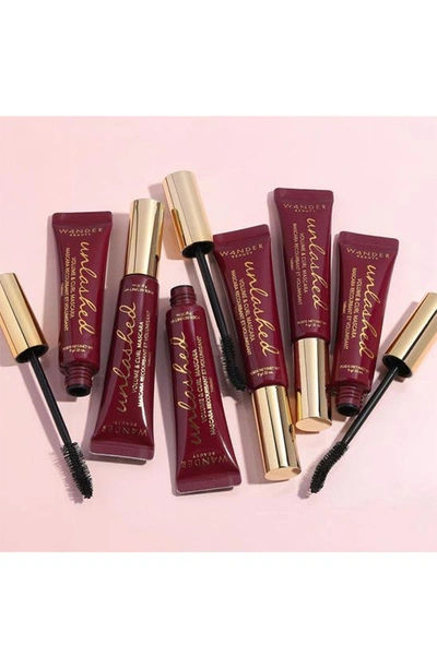 Shop Wander Beauty Unlashed Volume And Curl Mascara In Tarmac