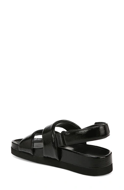 Shop Vince Gemini Slingback Sandal In Black
