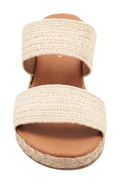 Andre Assous Nori Wedge Sandal In Natural
