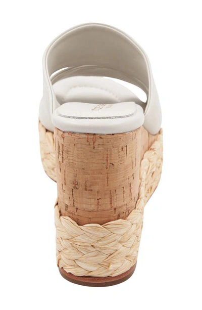Shop Andre Assous Pilar Platform Wedge Sandal In Off White