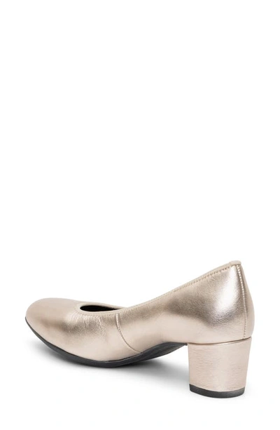 Shop Ara Kendall Pump In Platinum