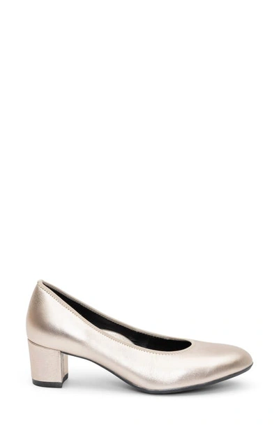 Shop Ara Kendall Pump In Platinum