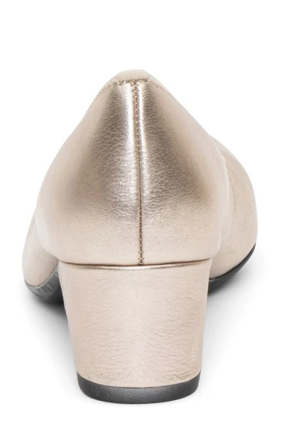 Shop Ara Kendall Pump In Platinum