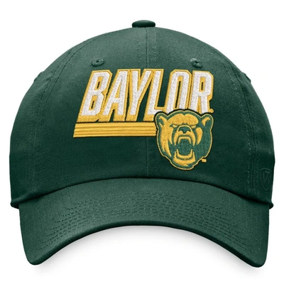 Shop Top Of The World Green Baylor Bears Slice Adjustable Hat